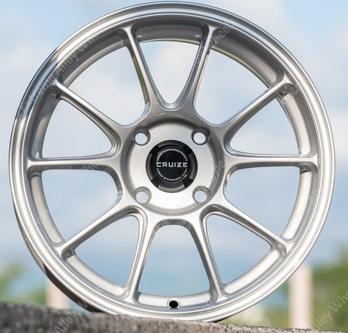 Silver 9 alloy - 15", wheels